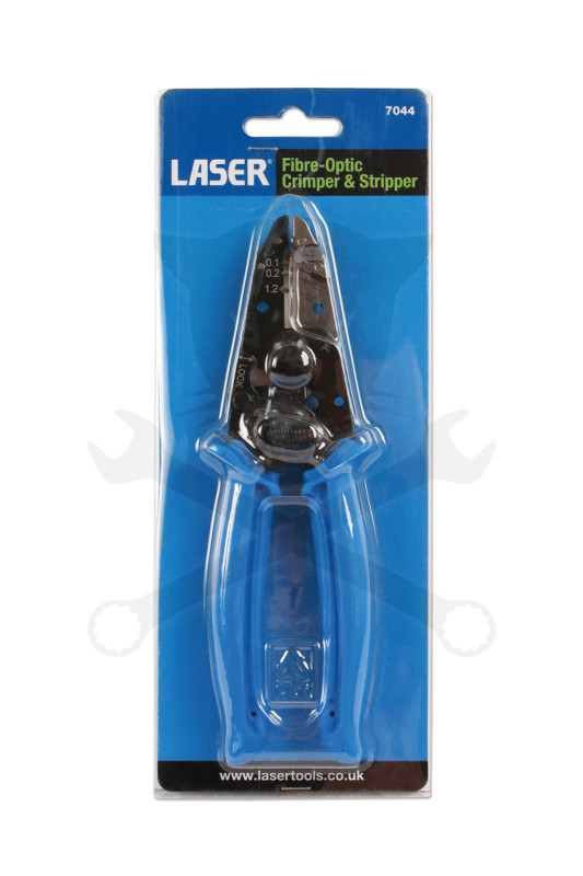 Fogó, krimpelő - csupaszító - Optikai kábelhez
