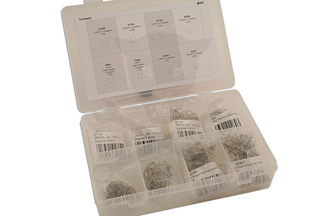 Műanyag elem tűzőgéphez tűzőkapocs 800 részes