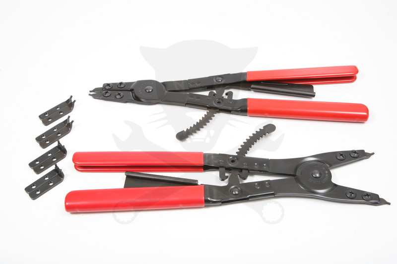 Fogó seeger készlet 400 mm külső-belső - cserélhető pofákkal