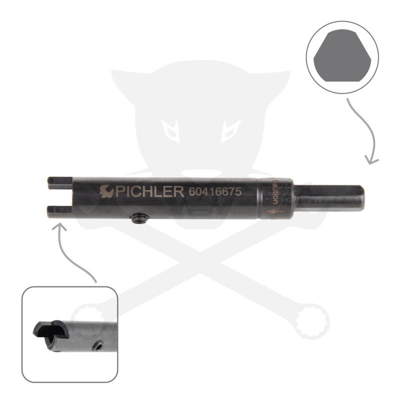 Pichler tartozék izzítógy. lépcsős fúró-hoz Befogó Egység extra rövid