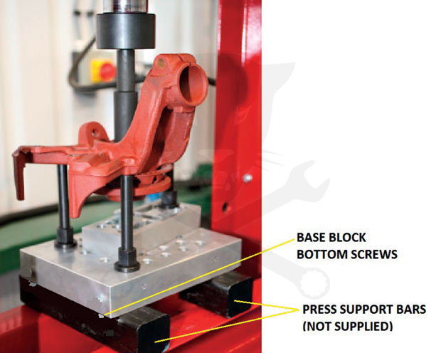 Préshez munkadarab alátámasztó állvány univerzális -TS20