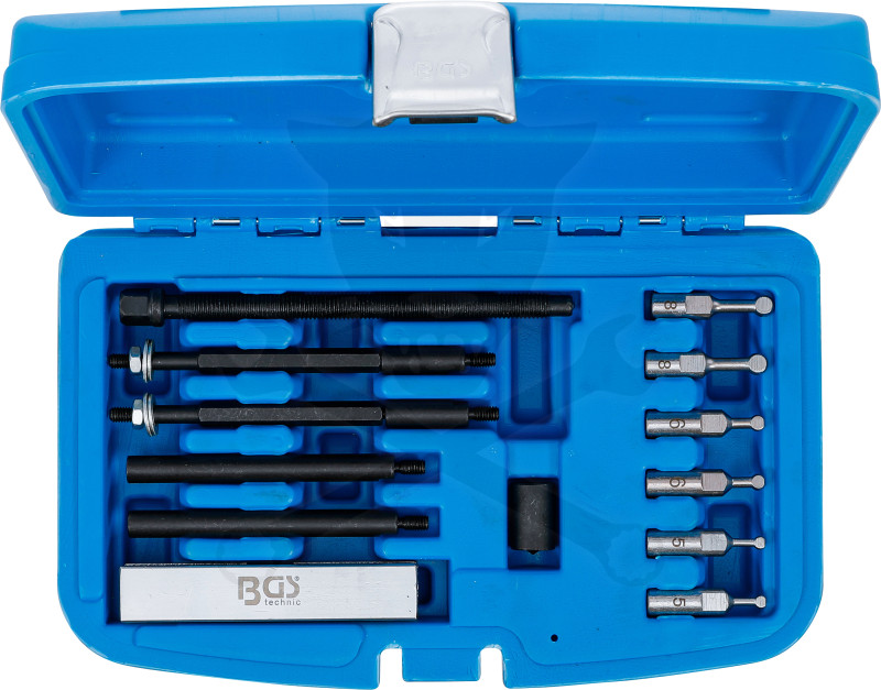 Csapágylehúzó készlet belső golyóscsapágyakhoz 10 db-os 20-100 mm - BGS