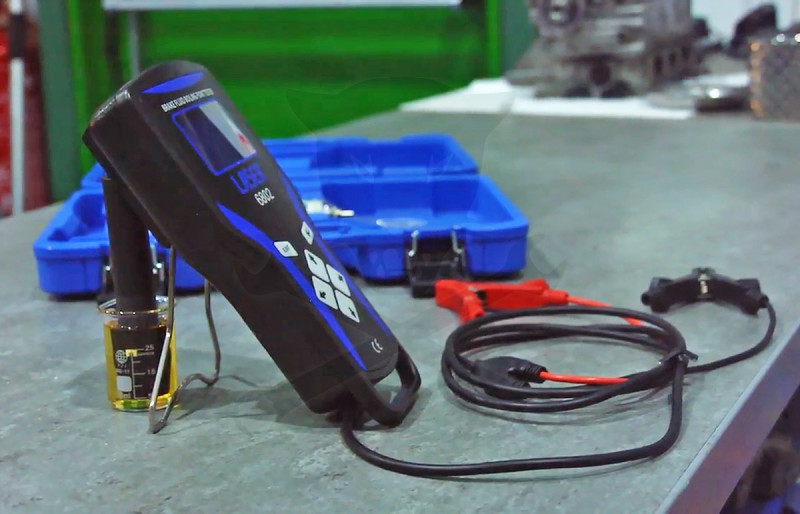 Fékolaj - fékfolyadék forráspont mérő műszer DOT3-4-Super4-5-5.1 MV23