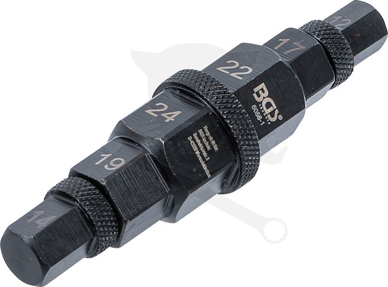 Motorkerékpár speciális imbusz kulcs 6 lépcsős készlet BGS