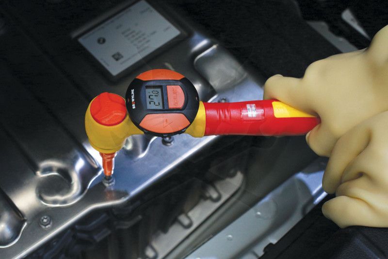 Digitális szögmérő nyomatékkulcshoz 0-360° - mágneses