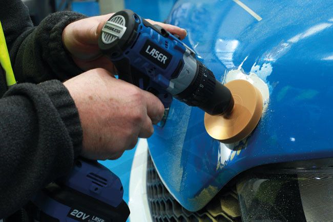 Fólia radír - vanília korong 4000 RPM csapos - PowerTec