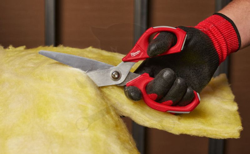 Olló, ipari felhasználásra, egyenes 230 mm - Milwaukee