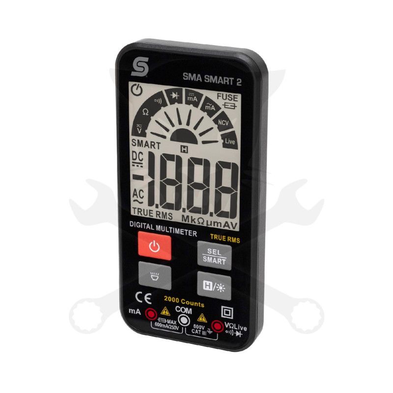 Multiméter, digitális DC 600 / AC 600V (SMA SMART2)