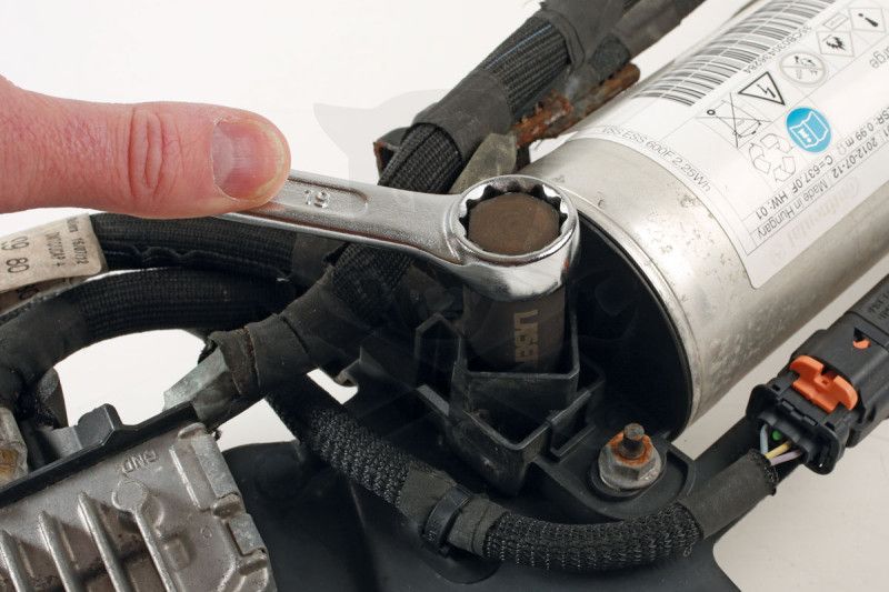 Háromágú Start/Stop kondenzátor foglalat - Laser