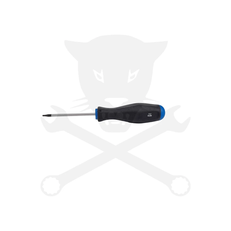 Csavarhúzó torx - lyukas - T7 - 60 mm - BGS