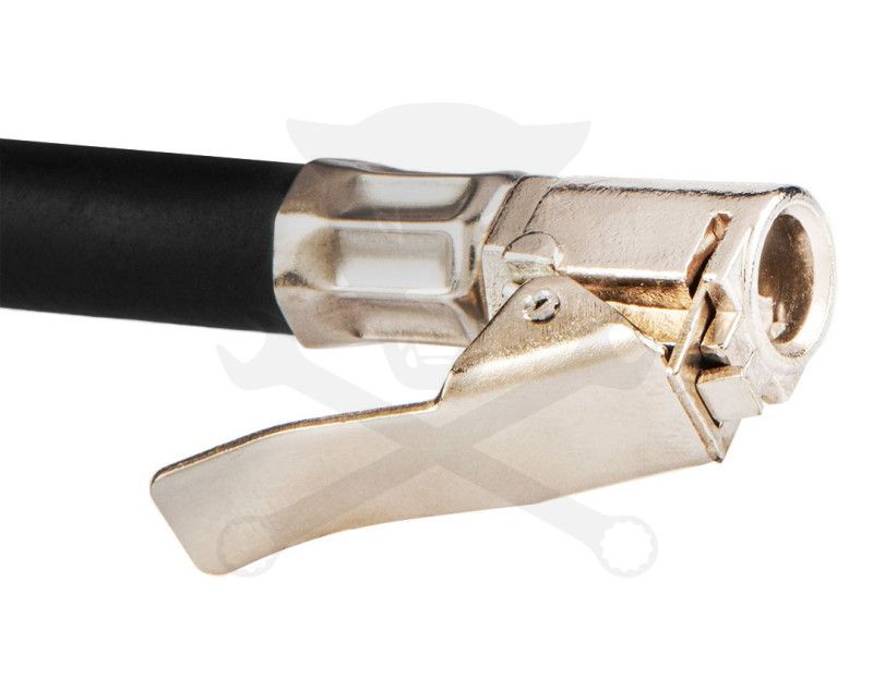 Gumiabroncs nyomásmérő-kerékfúvató-hoz gumitömlő+szelep 400 mm