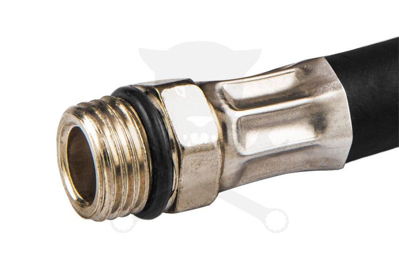 Gumiabroncs nyomásmérő-kerékfúvató-hoz gumitömlő+szelep 400 mm