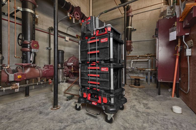 Packout - 3 fiókos tároló és szortimenter 560x410x360 mm -Milwaukee