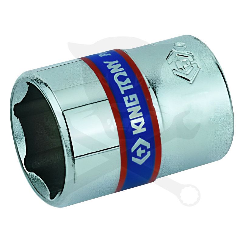 Dugókulcs - crowafej 1/4" 6 lap normál 10 mm King Tony