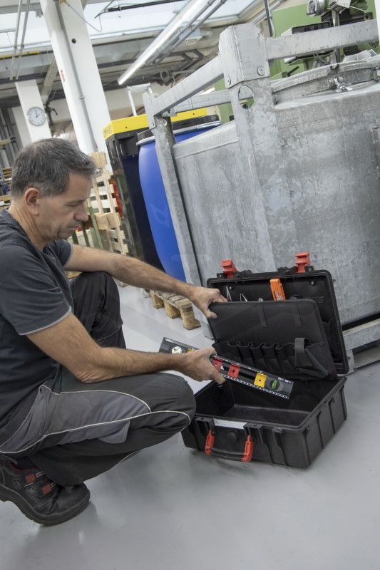 Villanyszerelő 18 db-os szerszámkoffer L 1000V VDE 45530 (930070403)