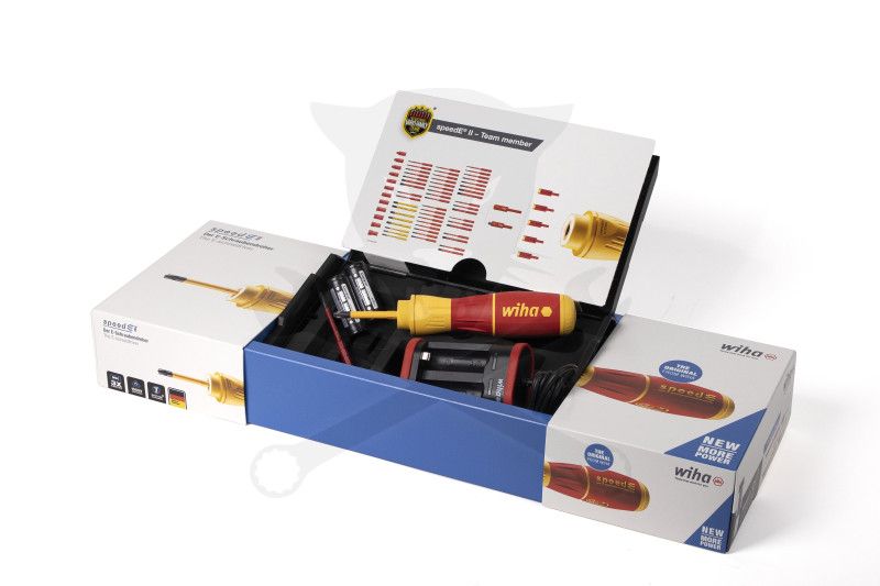 Szigetelt VDE 1000 V-os akkumulátoros csavarbehajtó klt SpeedE II 44318(591T101)