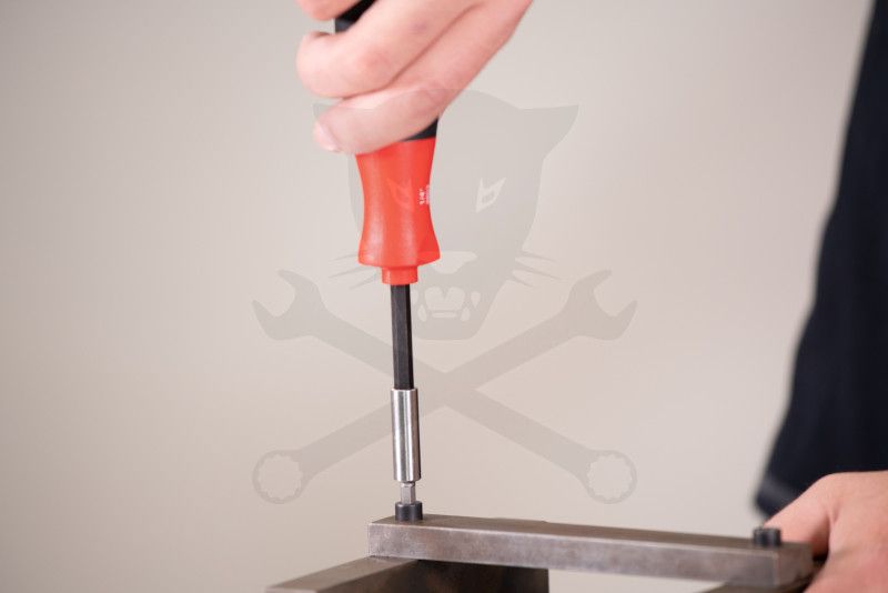 Bit készlet 12 db-os LiftUp markolatba rejtett bittartóval