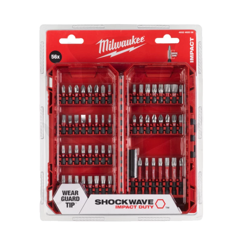 Bit készlet SHOCKWAVE IMPACT DUTY - 56 db-os - Milwaukee