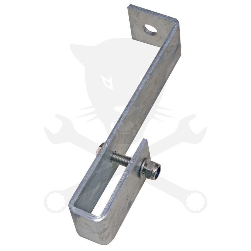 Aknalétra ACÉL létrafokoshoz fali rögzítő horganyzott - 150 mm