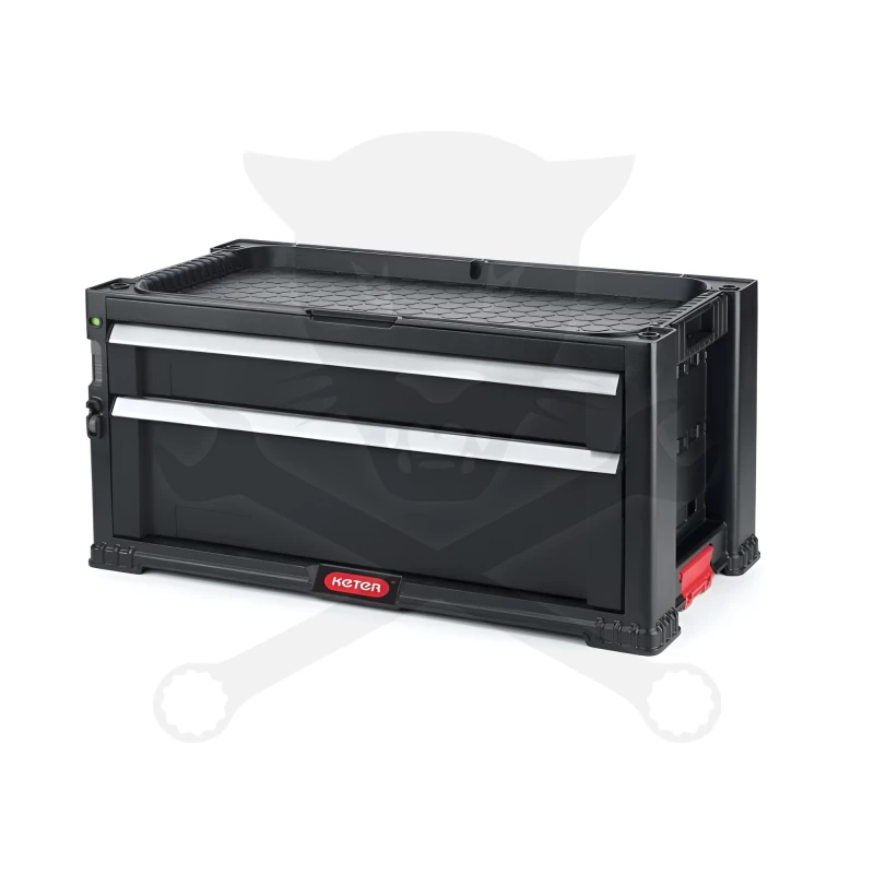 Szerszámos láda - tárolórendszer 2 fiókos - ToolChest - KETER