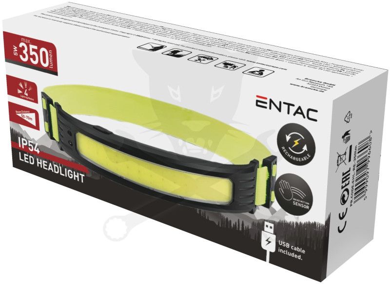 Szerelőlámpa - Fejlámpa LED COB akkus USB