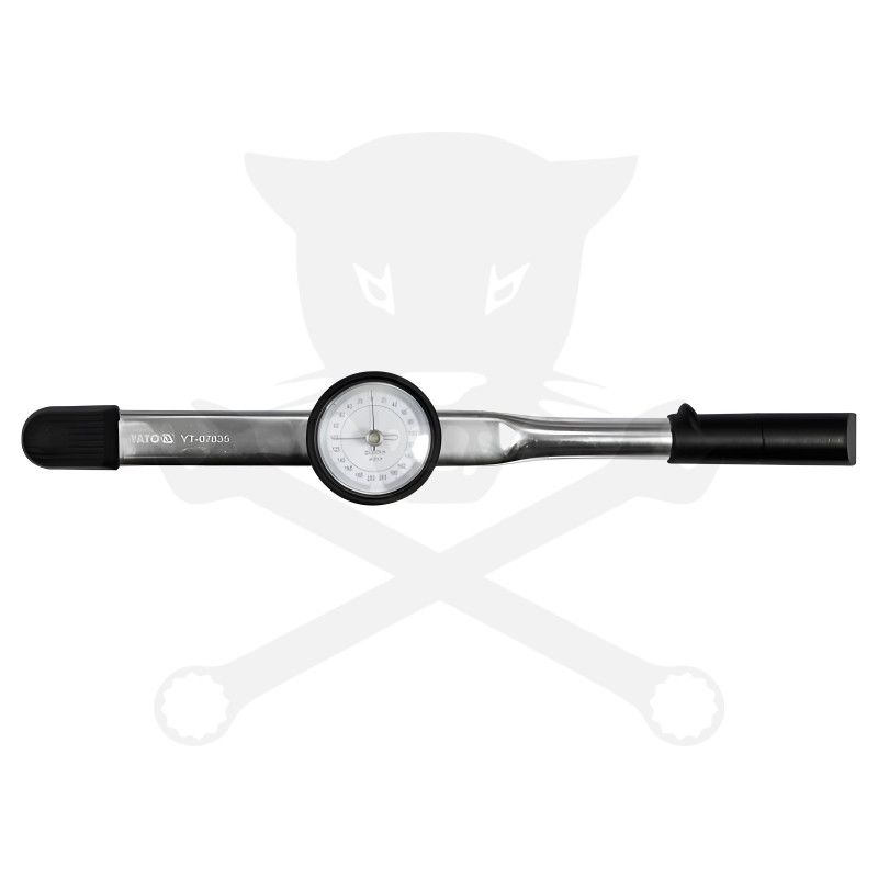 Nyomatékkulcs, mérőórás 20-200 Nm 1/2" YATO
