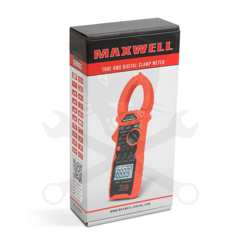 Multiméter, lakatfogós DC 1000 / AC 750V - Maxwell