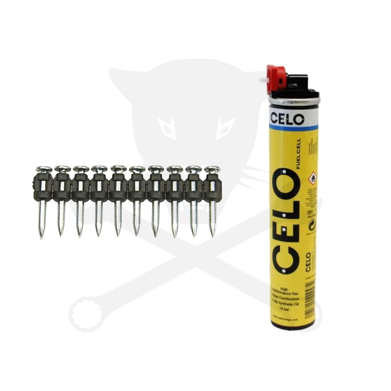 Betonszög TKA általános 19 mm-es 1000 db + patron CELO