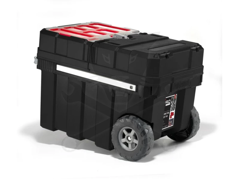 Szerszámos láda - gurulós szortimenterrel 616x378x415 mm - Masterloader