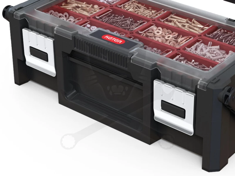 Szerszámos láda - szortimenter 458x240x145 mm "18 - Cantilever - Keter