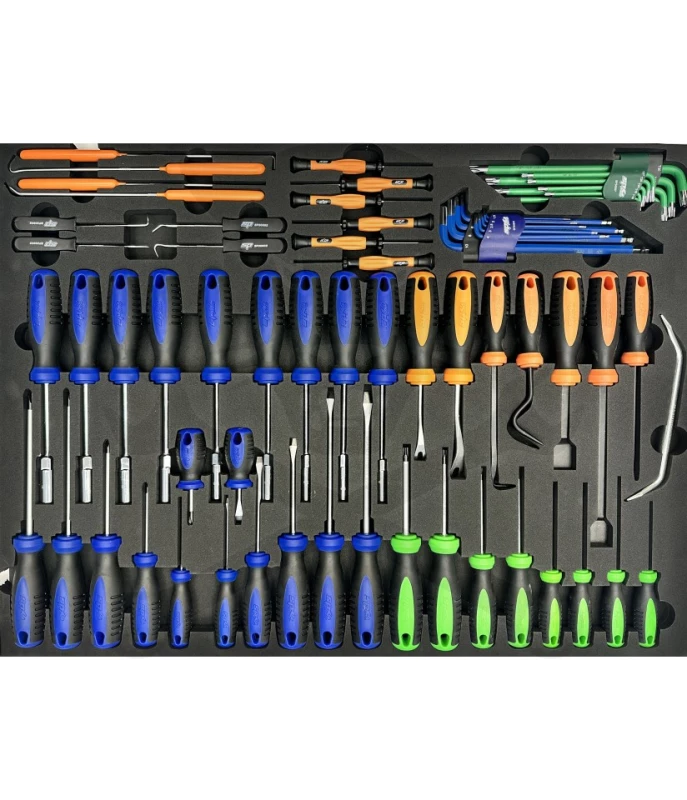 Szerszámkészlet, tálcás 33 db-os - USA SERIES - SP Tools (SPUSS022)