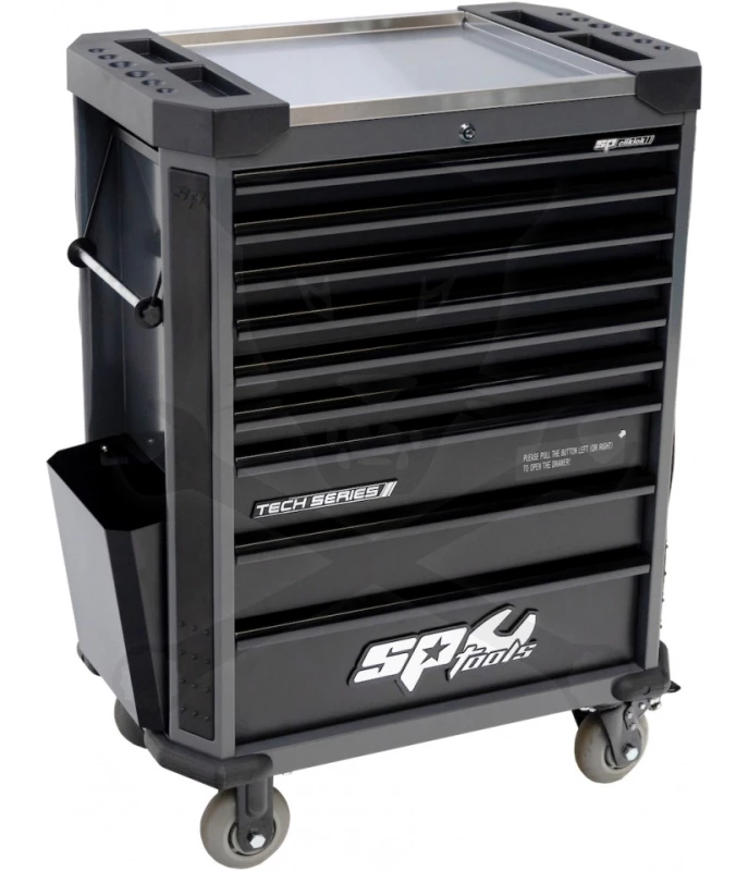 Szerszámos kocsi 9 fiókos TECH S. - SP Tools