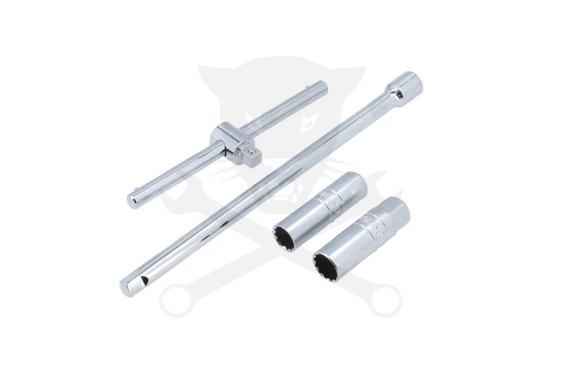 Gyújtógyertya csuklós T-fogantyús 3/8" 4db-os - Laser
