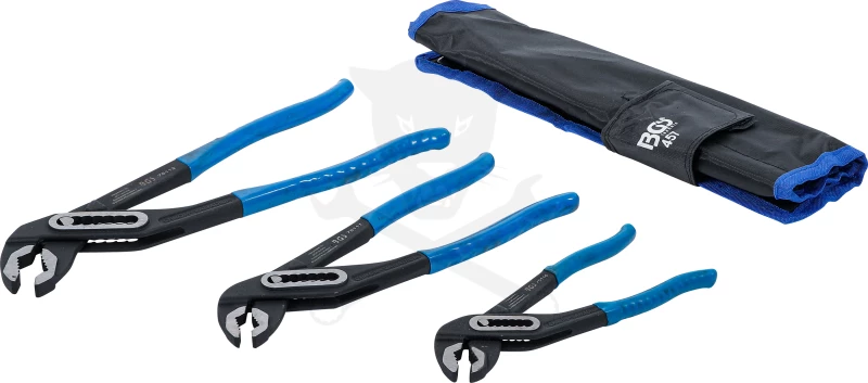 Fogó vízpumpa készlet 3 db-os 175/240/300 mm - BGS