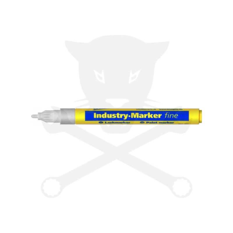 Jelölő filctoll festékes, hegyes fehér 1.0-2.0 mm - Bleispitz