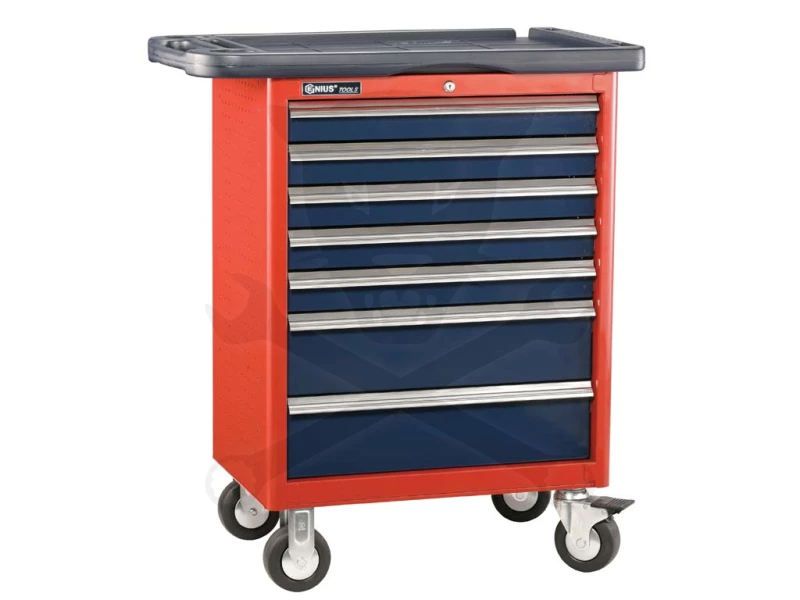 Szerszámos kocsi 7 fiókos Genius -tálcáshoz alkalmas