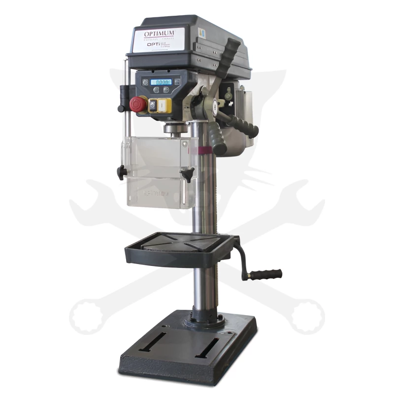 Fúrógép asztali állványos D17 Pro - profi 16 mm - 230V / 500W Optimum