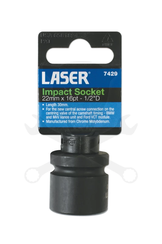 Vezérműtengely csavar 16 szögű 22 mm dugókulcs BMW-MINI Vanos/Ford VCT