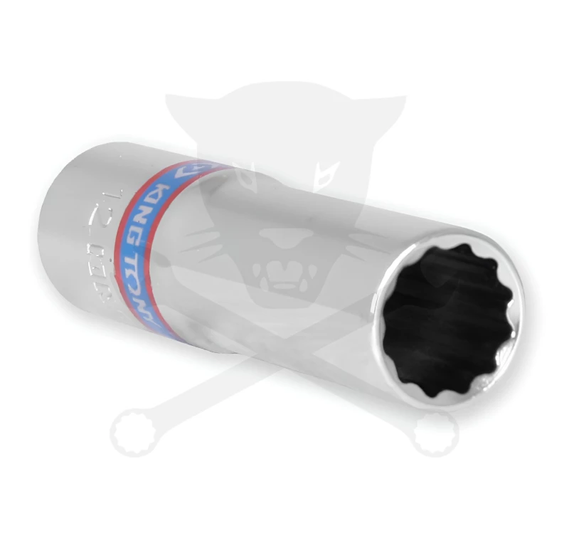 Dugókulcs - crowafej 3/8" 12 lap hosszú 12 mm KingTony