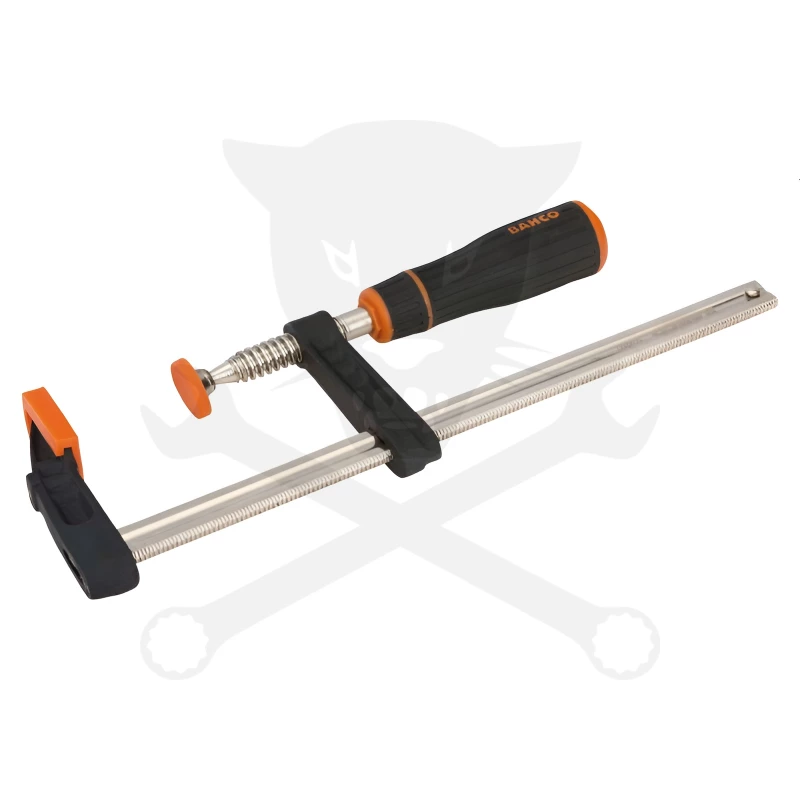 Párhuzamszorító 120x500 mm ipari, gumírozott - Bahco