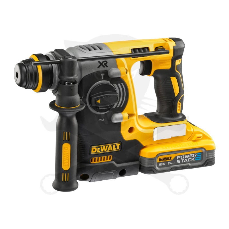 Fúró-vésőkalapács akkus 18V 2.1J 2db 5.0Ah -POWERSTACK- DeWalt