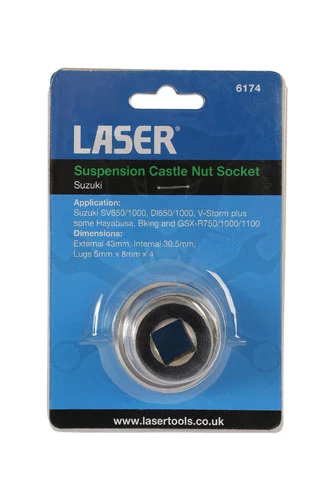 Felfüggesztés szorító/lazító körmös dugókulcs - Suzuki - Laser