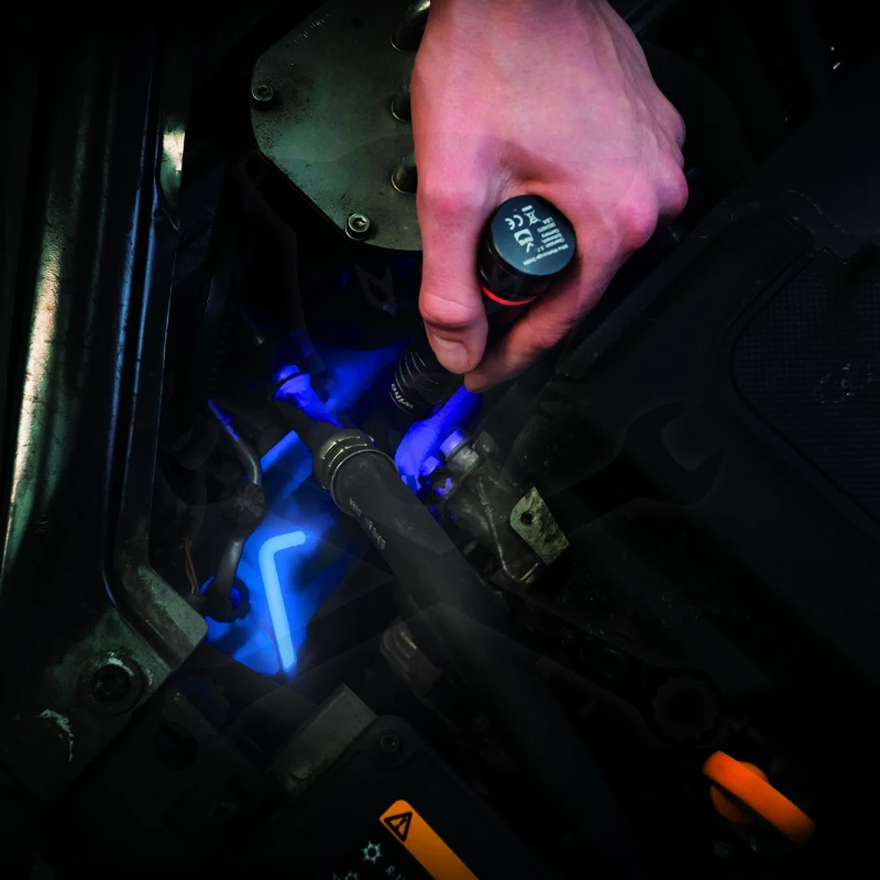 Szerelőlámpa (Zseblámpa) hajlítható, lézer, UV - 280 lm 3xAAA SB 246 70