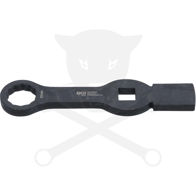 Féknyeregkulcs -TEHER- 30 mm üthető 12 lapú 3/4" - BGS