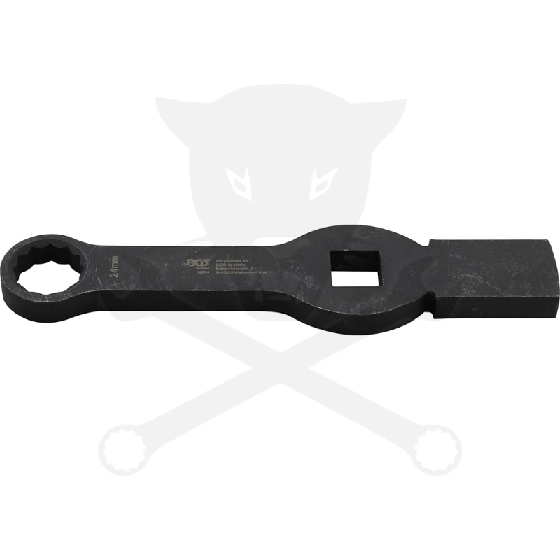 Féknyeregkulcs -TEHER- 24 mm üthető 12 lapú 3/4" - BGS