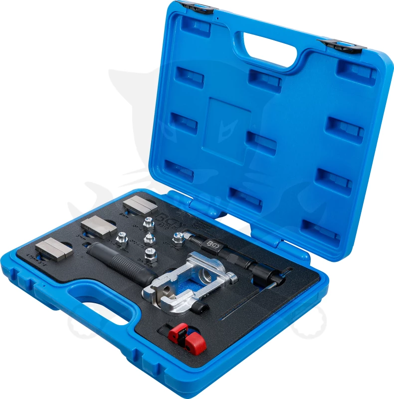 Fékcsőperemező készlet járművön is használható 4.75+5+6 mm Hidraulikus