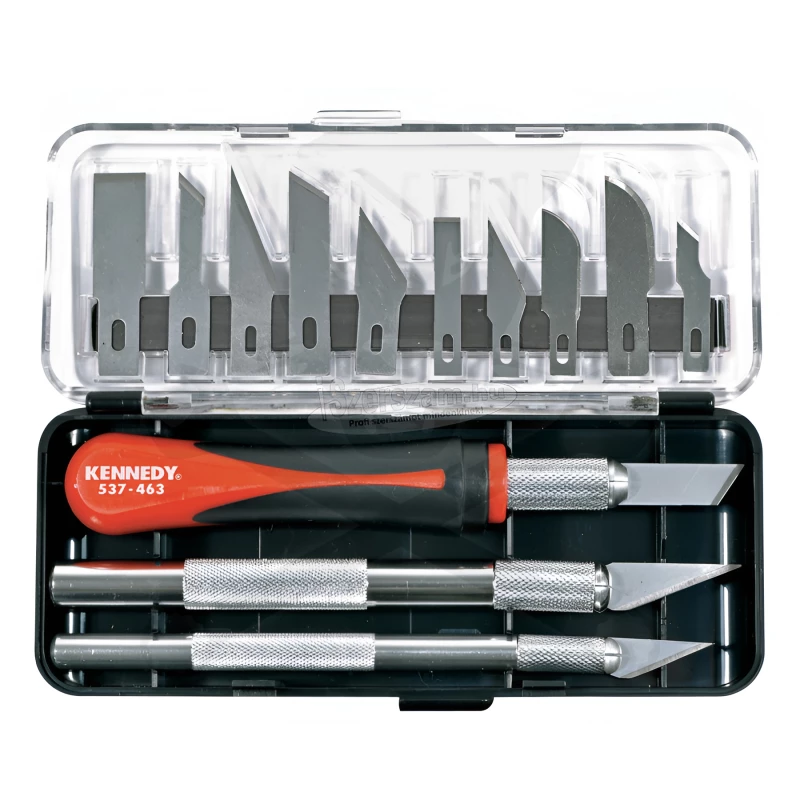 Kés készlet 3 db-os, precíziós 218 mm - Kennedy