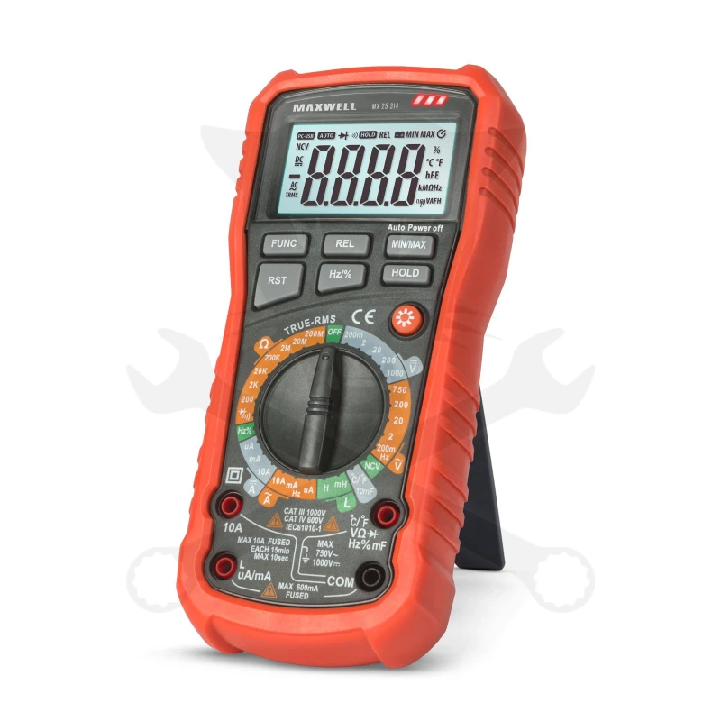 Multiméter, digitális DC 1000V / AC 750V induktivitás mérés - Maxwell