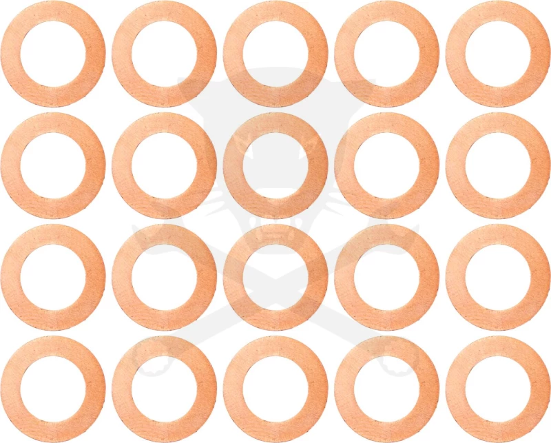 Menetjavító készlet olajleeresztő pótalátét 20 db-os készlet 12-es Welzh