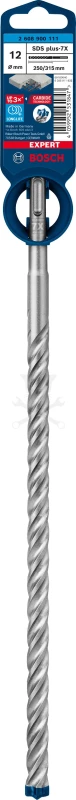 Kőzetfúró 12.0 x 315 mm - négyélű SDS-Plus - 7X Bosch